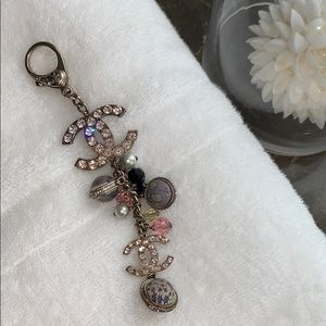 Vintage Channel key chain